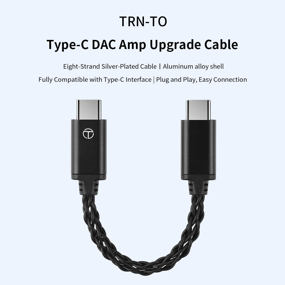 Usb C Earphone - TRN Ke Jalur Konversi Tipe-C DAC