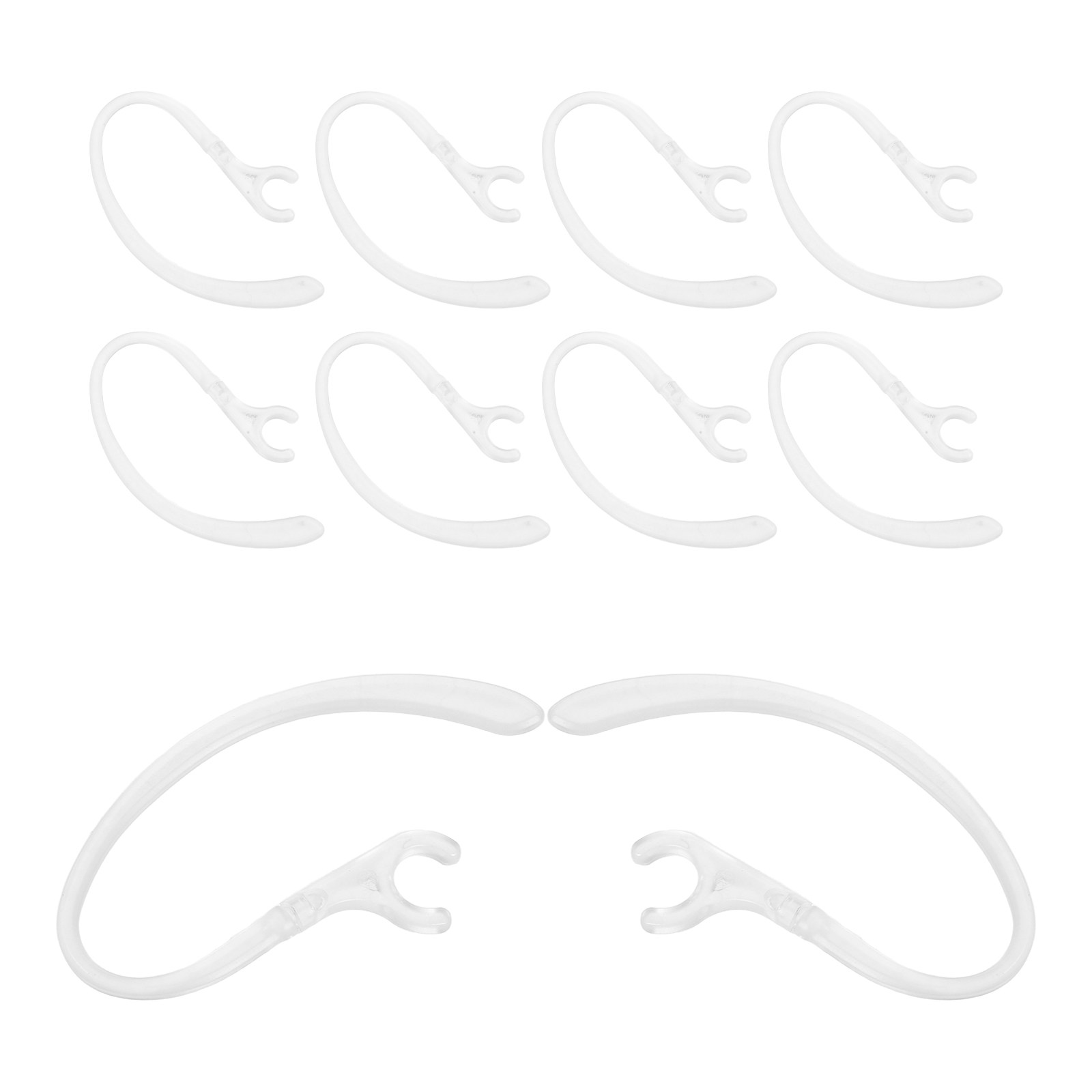 Sports Earphone Hook - 10 Buah Penyangga Earbud Silikon Model