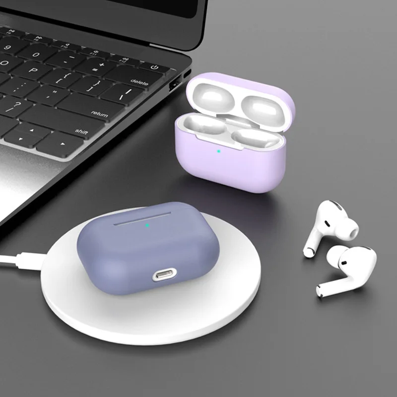 Casing silikon untuk Airpods P - Earbuds Charging Case ulasan dan harga