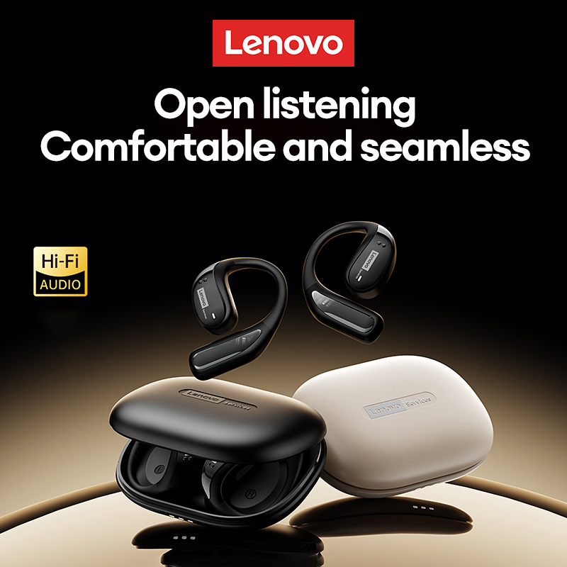 Lenovo LE505 OWS Earphone Nirk - Sports Earphone Hook ulasan dan harga