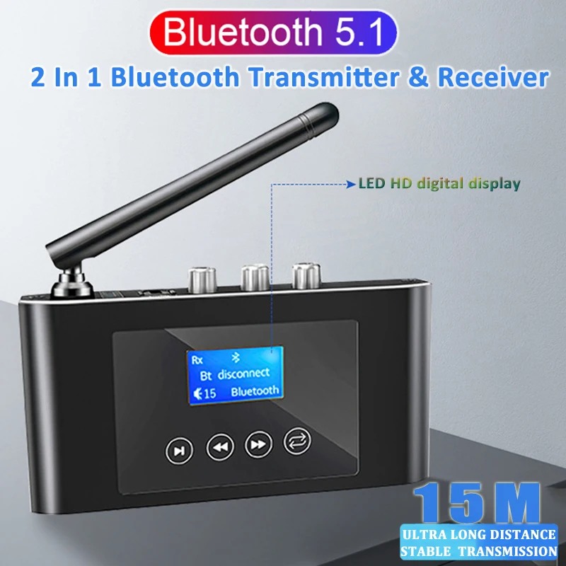 Transmitter Receiver Audio Blu - Bluetooth Adapter Receiver ulasan dan harga