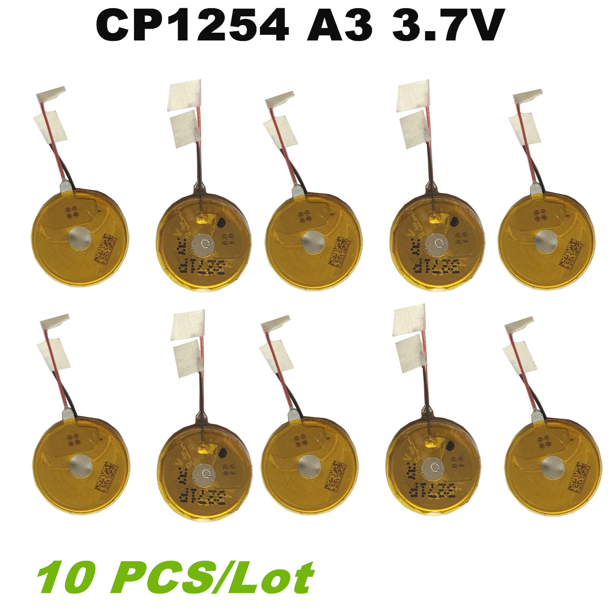 10 Buah/Lot Baterai CP1254 A3  - Beats Headphone Powerbeats Pro ulasan dan harga