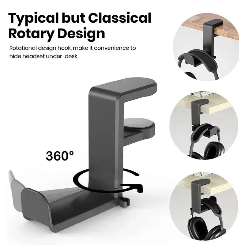 Penyangga Headphone Gaming Uni - Headphone Stand Desk ulasan dan harga